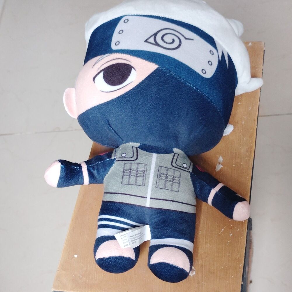 Naruto Kakashi 11” Plush Toy Factory Anime Manga